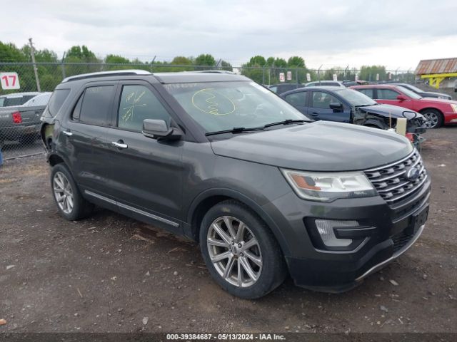 FORD EXPLORER 2016 1fm5k8f89ggc14302