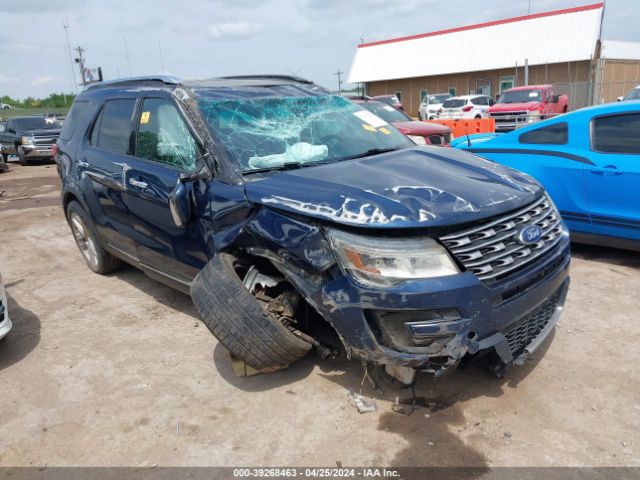 FORD EXPLORER 2017 1fm5k8f89hga10391