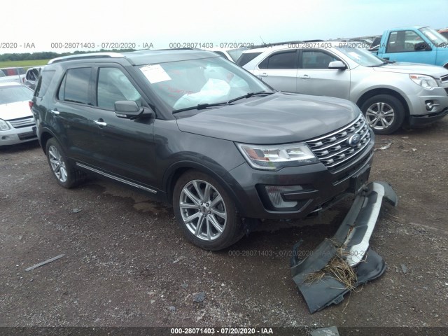 FORD EXPLORER 2017 1fm5k8f89hga11816