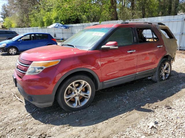 FORD EXPLORER L 2014 1fm5k8f8xega51575