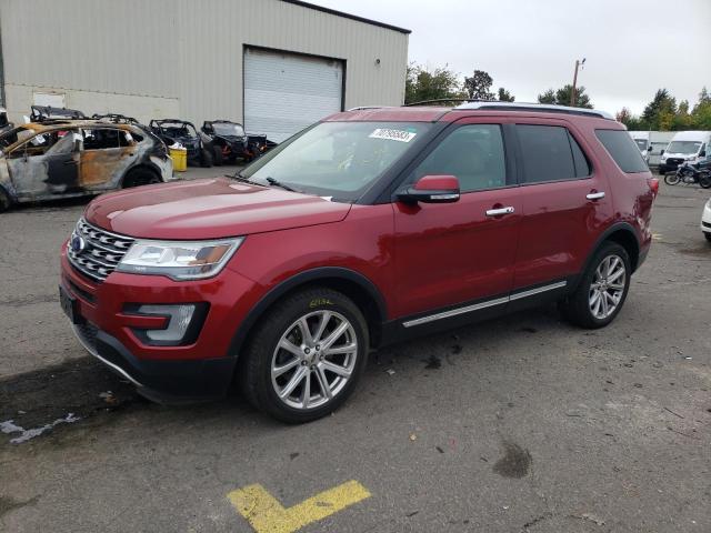 FORD EXPLORER L 2016 1fm5k8f8xggc09531