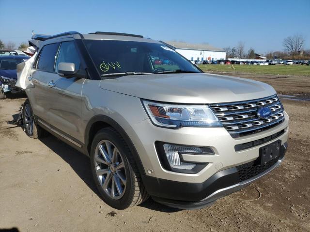 FORD EXPLORER L 2017 1fm5k8f8xhgd37964