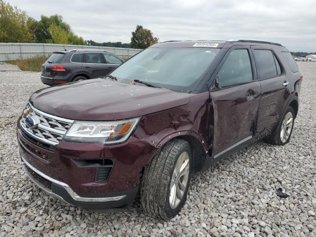 FORD EXPLORER L 2018 1fm5k8f8xjga21227