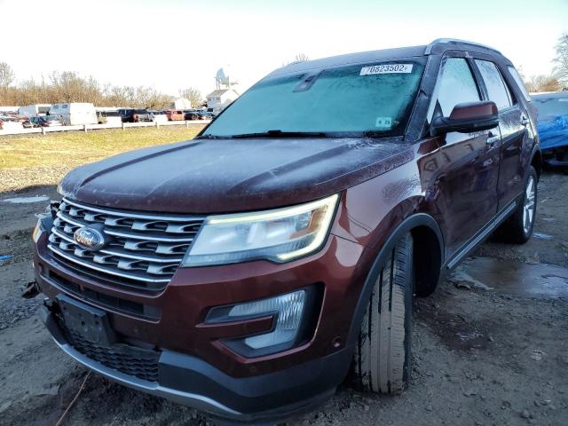 FORD EXPLORER L 2016 1fm5k8fh1ggd09016