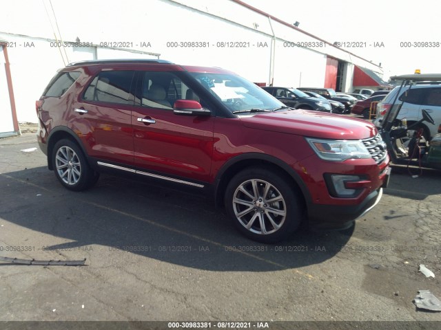 FORD EXPLORER 2017 1fm5k8fh2hgc77548