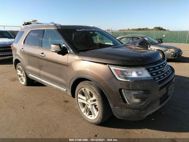 FORD EXPLORER 2016 1fm5k8fh3ggc71868