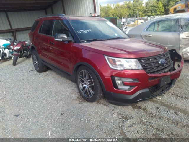 FORD EXPLORER 2017 1fm5k8gt1hga55599