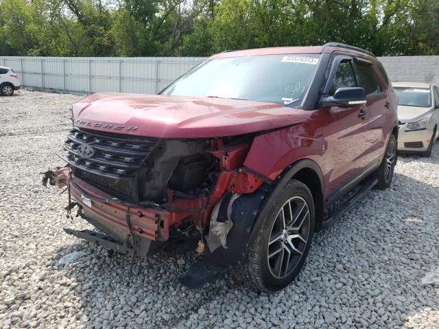 FORD EXPLORER S 2017 1fm5k8gt1hgd23664