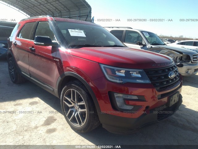 FORD EXPLORER 2017 1fm5k8gt2hgd98695