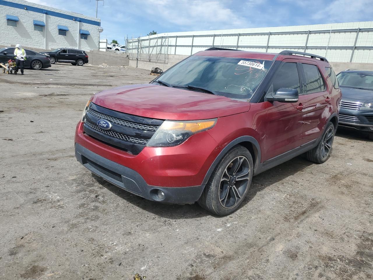 FORD EXPLORER S 2015 1fm5k8gt4fga87167