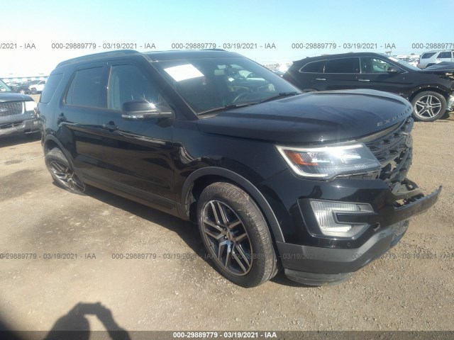 FORD EXPLORER 2017 1fm5k8gt4hga16232