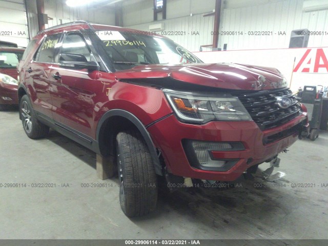 FORD EXPLORER 2017 1fm5k8gt4hga96485