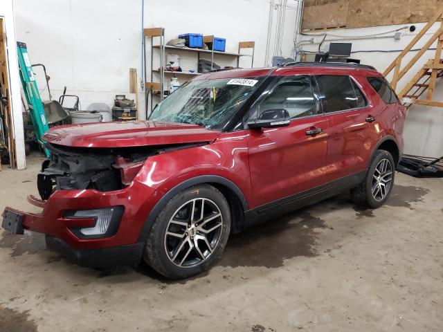 FORD EXPLORER S 2017 1fm5k8gt4hgc55151