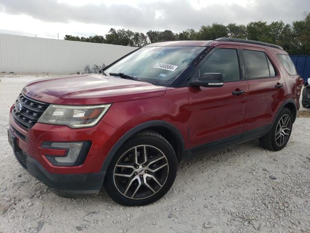 FORD EXPLORER S 2017 1fm5k8gt6hgd23742