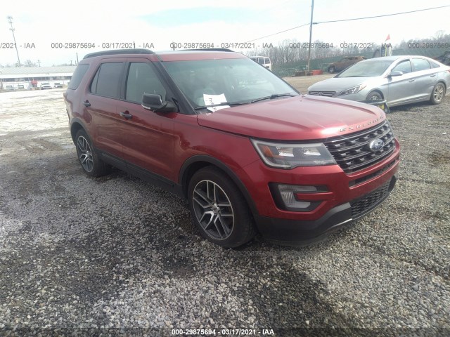 FORD EXPLORER 2017 1fm5k8gt7hga09095