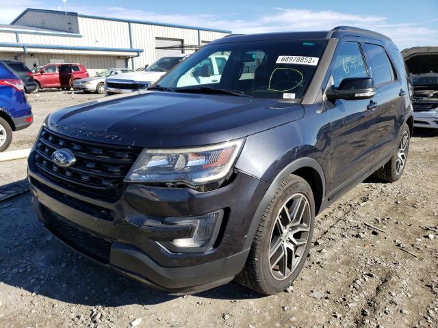 FORD EXPLORER S 2017 1fm5k8gt9hgc59941