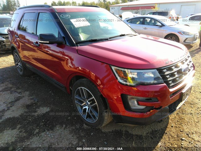 FORD EXPLORER 2016 1fm5k8gtxggb19265