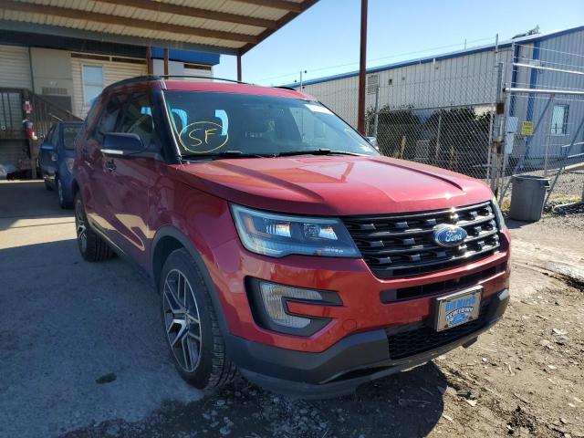 FORD EXPLORER S 2016 1fm5k8gtxggc53452