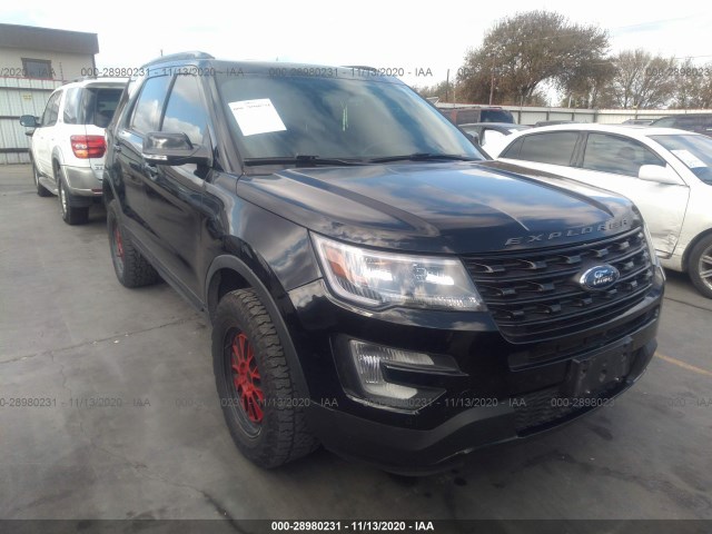 FORD EXPLORER 2017 1fm5k8gtxhgc89322