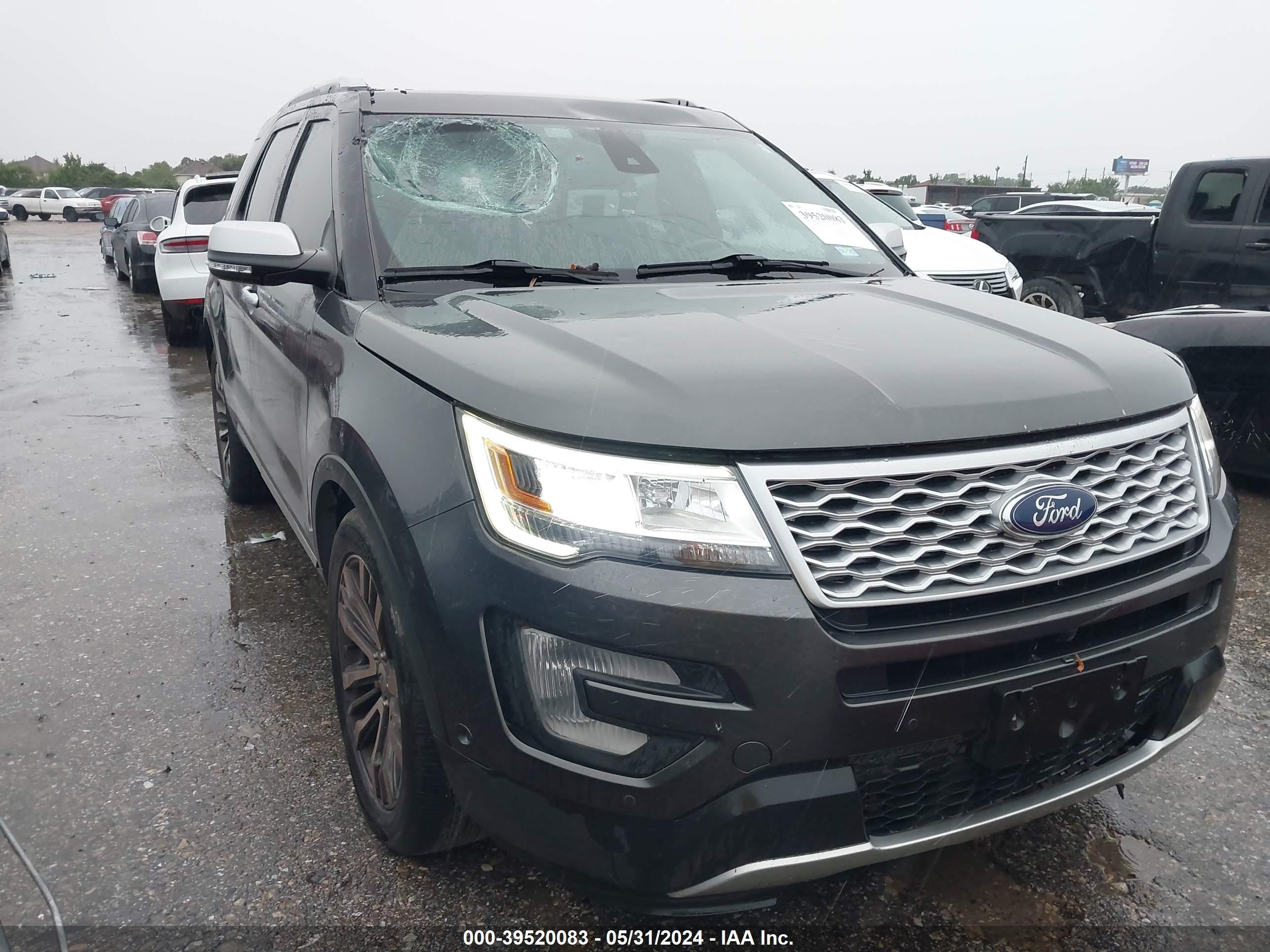 FORD EXPLORER 2017 1fm5k8ht0hgd95843