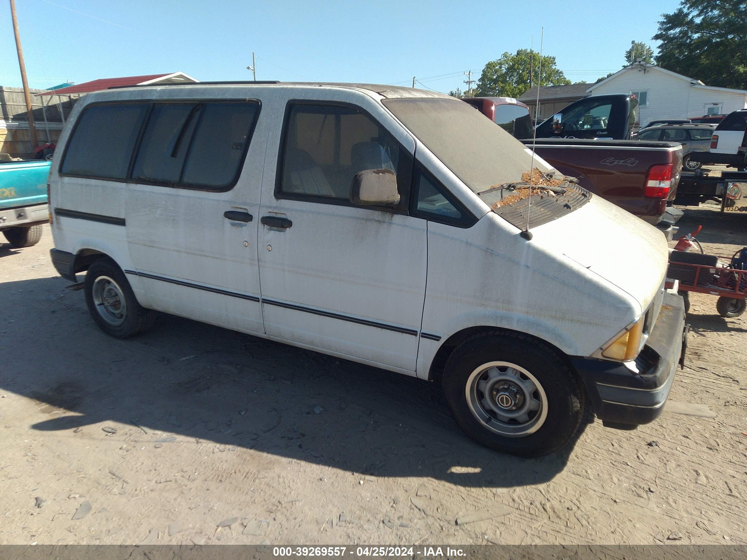 FORD AEROSTAR 1991 1fmca11uxmzb48817