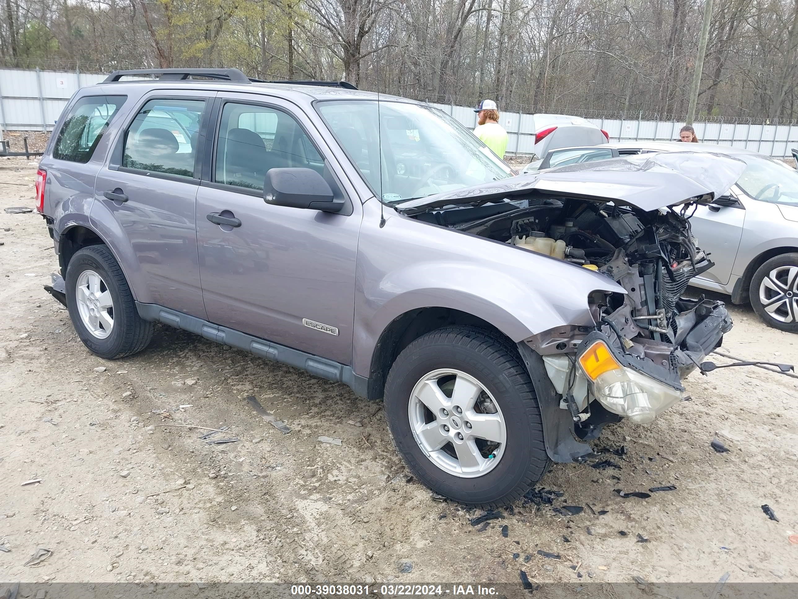 FORD ESCAPE 2008 1fmcu02z08kb00902