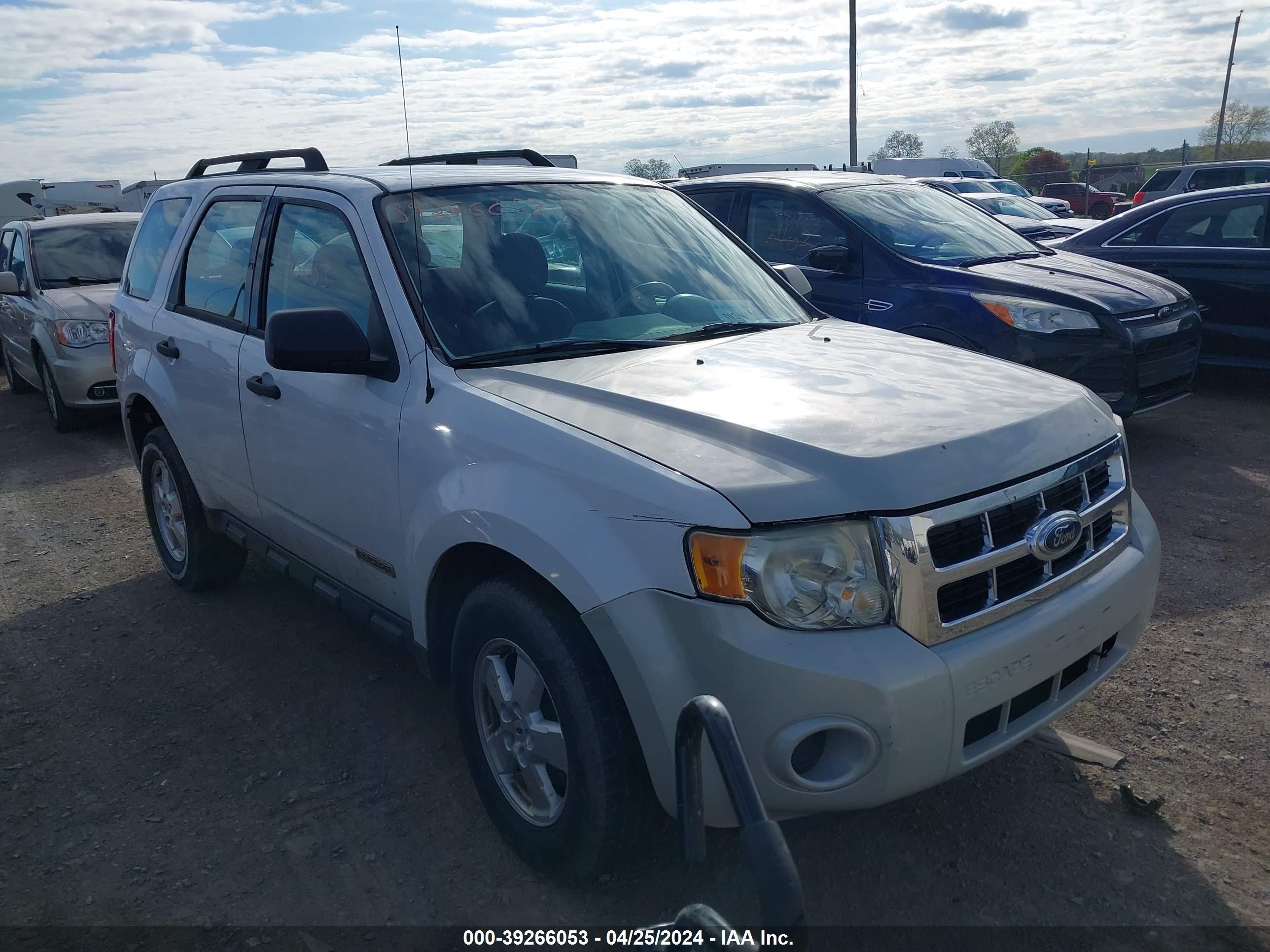 FORD ESCAPE 2008 1fmcu02z08kb25346