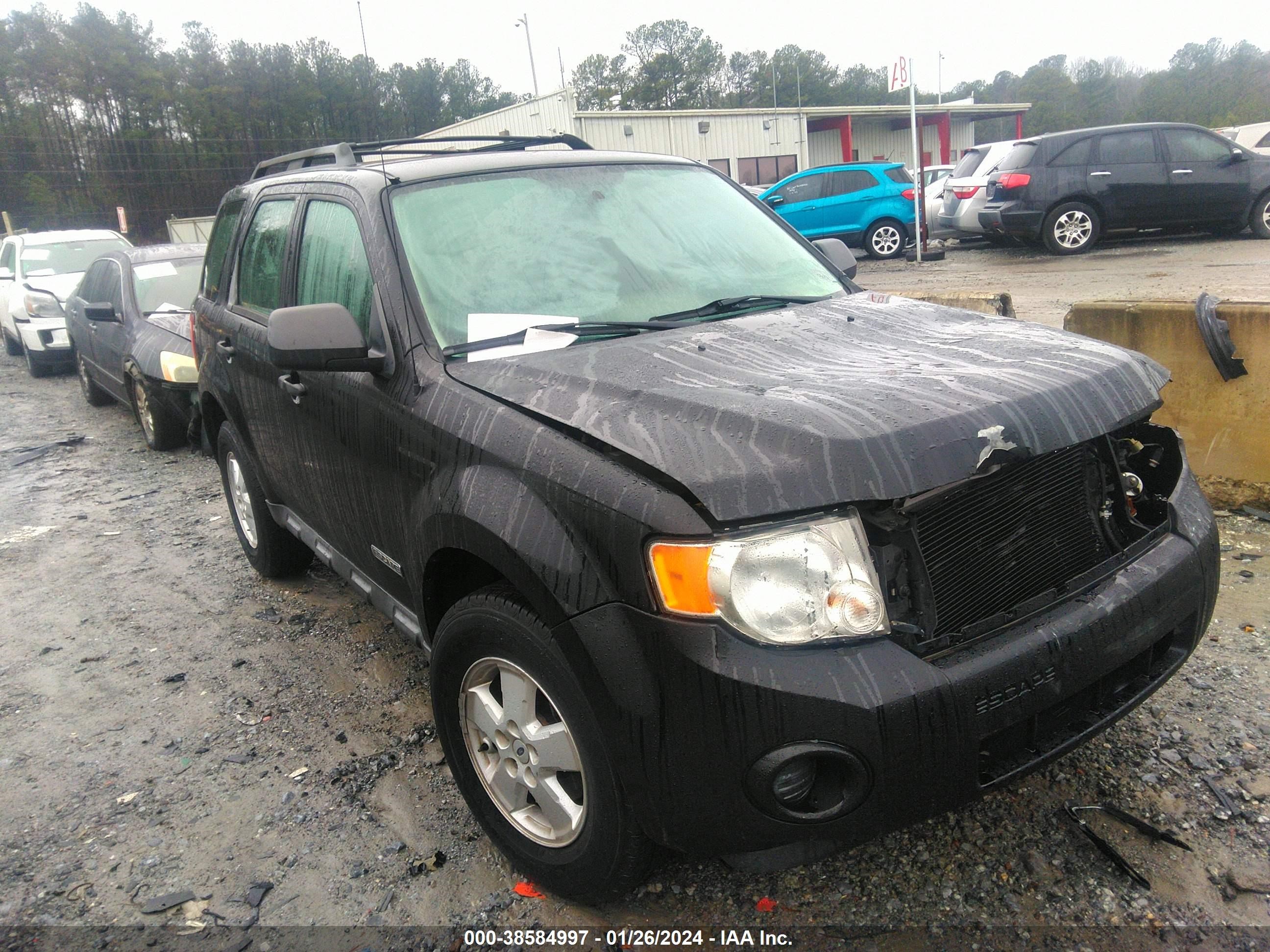 FORD ESCAPE 2008 1fmcu02z08kc01616