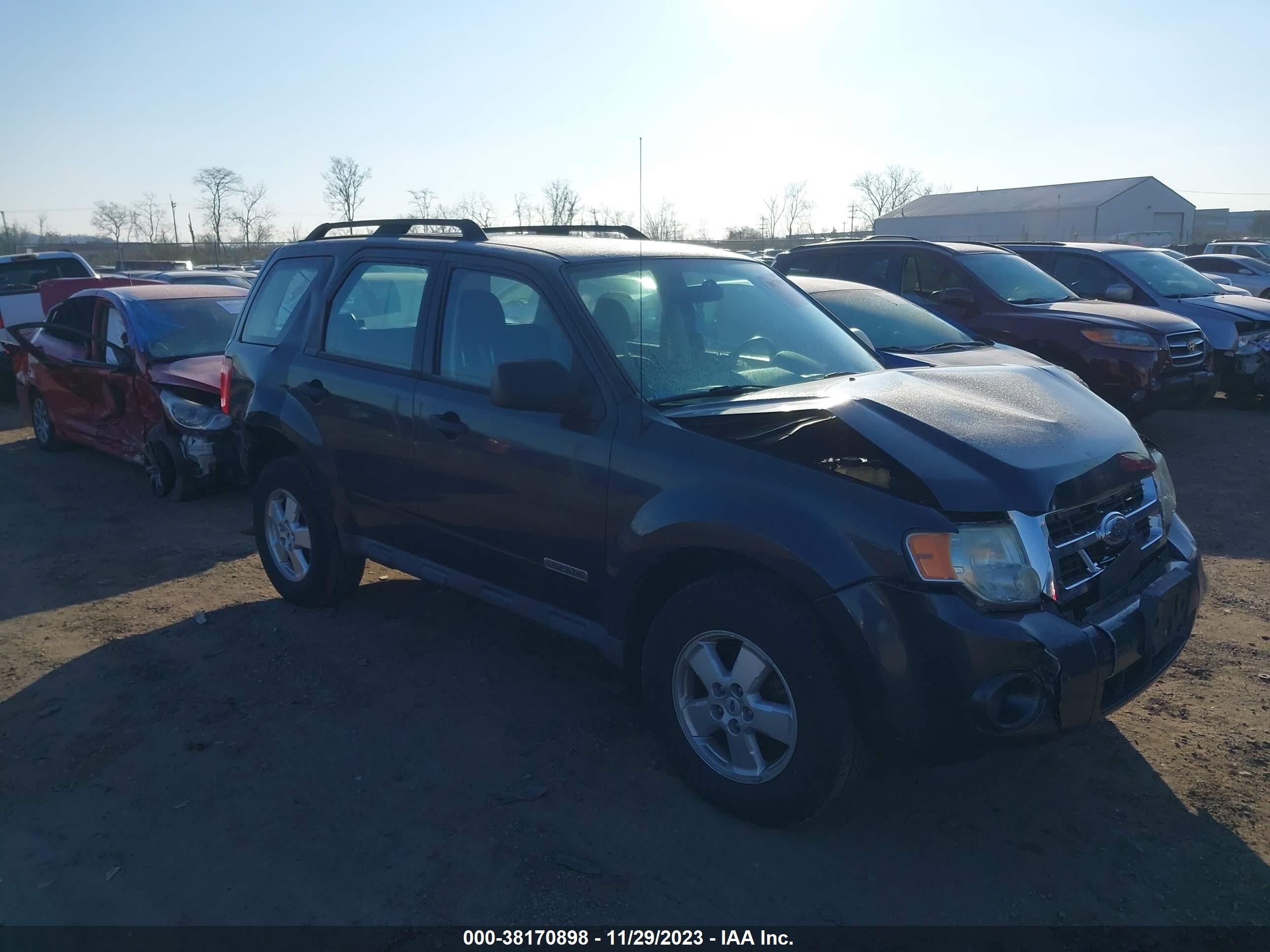 FORD ESCAPE 2008 1fmcu02z18kc25004