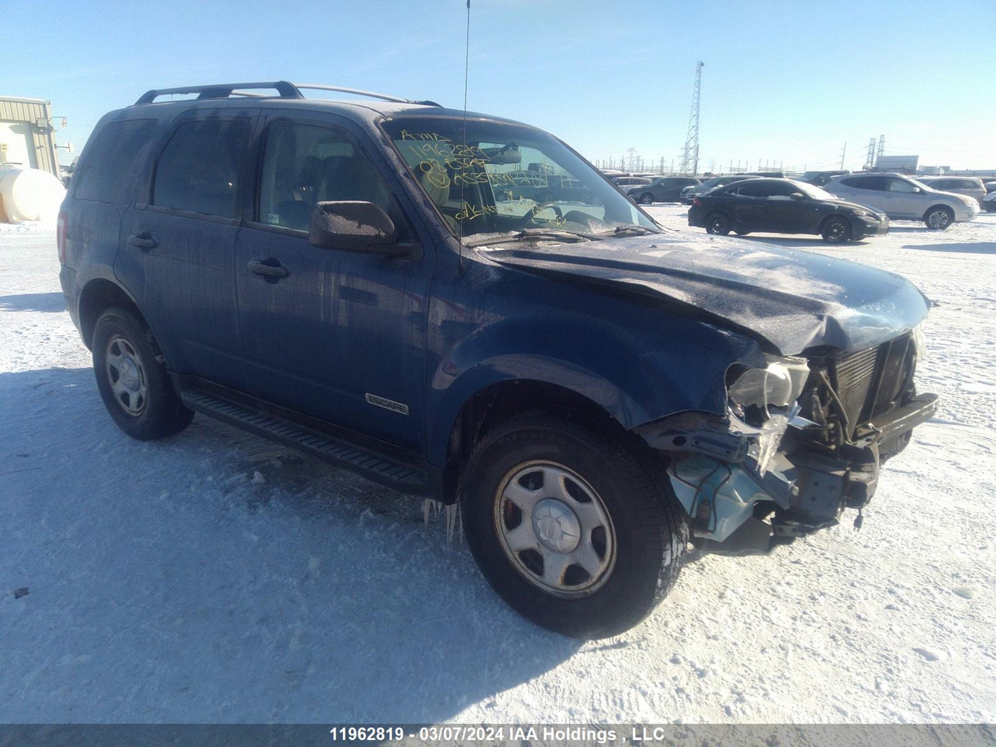 FORD ESCAPE 2008 1fmcu02z28ka53954