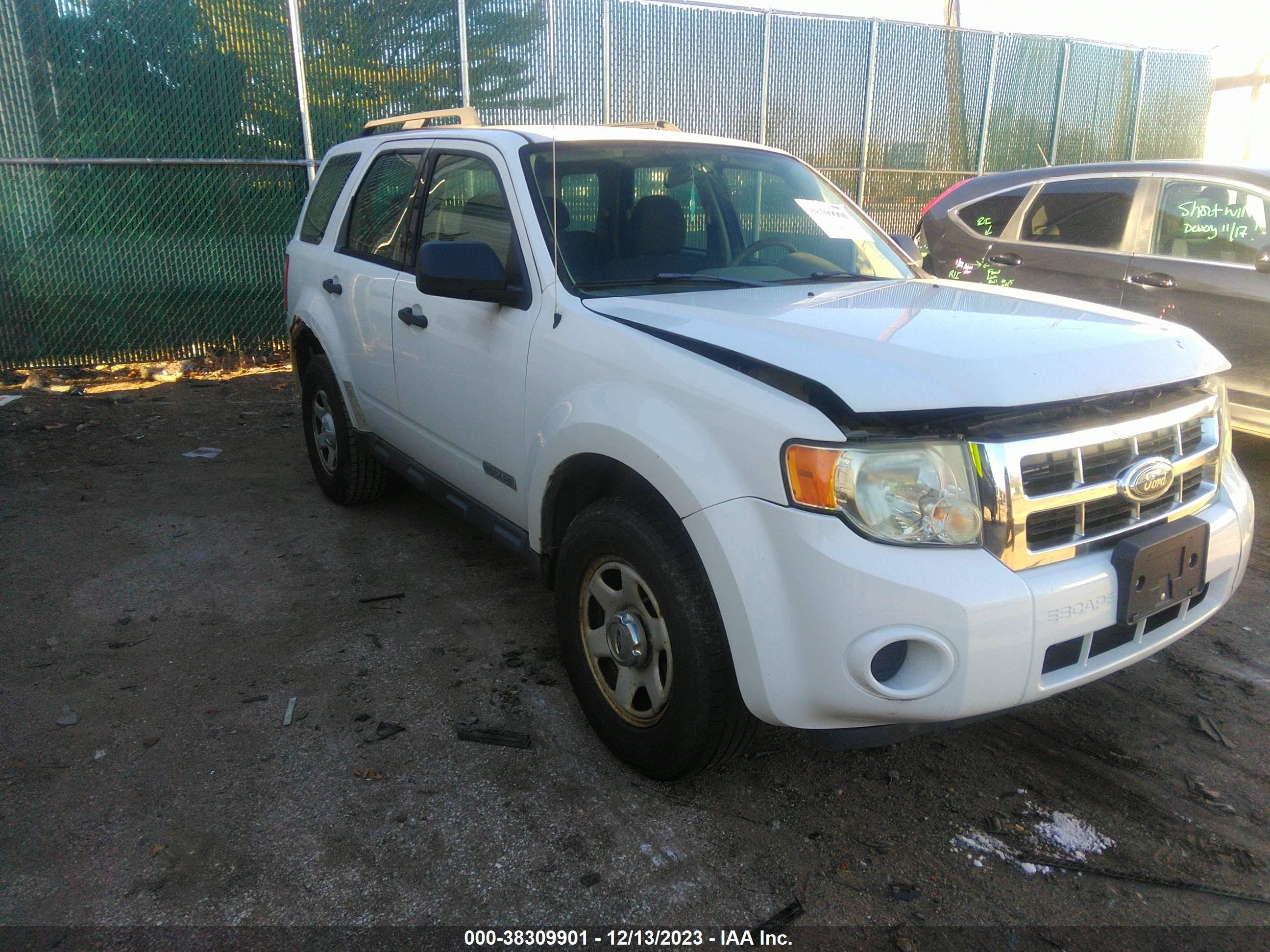 FORD ESCAPE 2008 1fmcu02z48ka67774