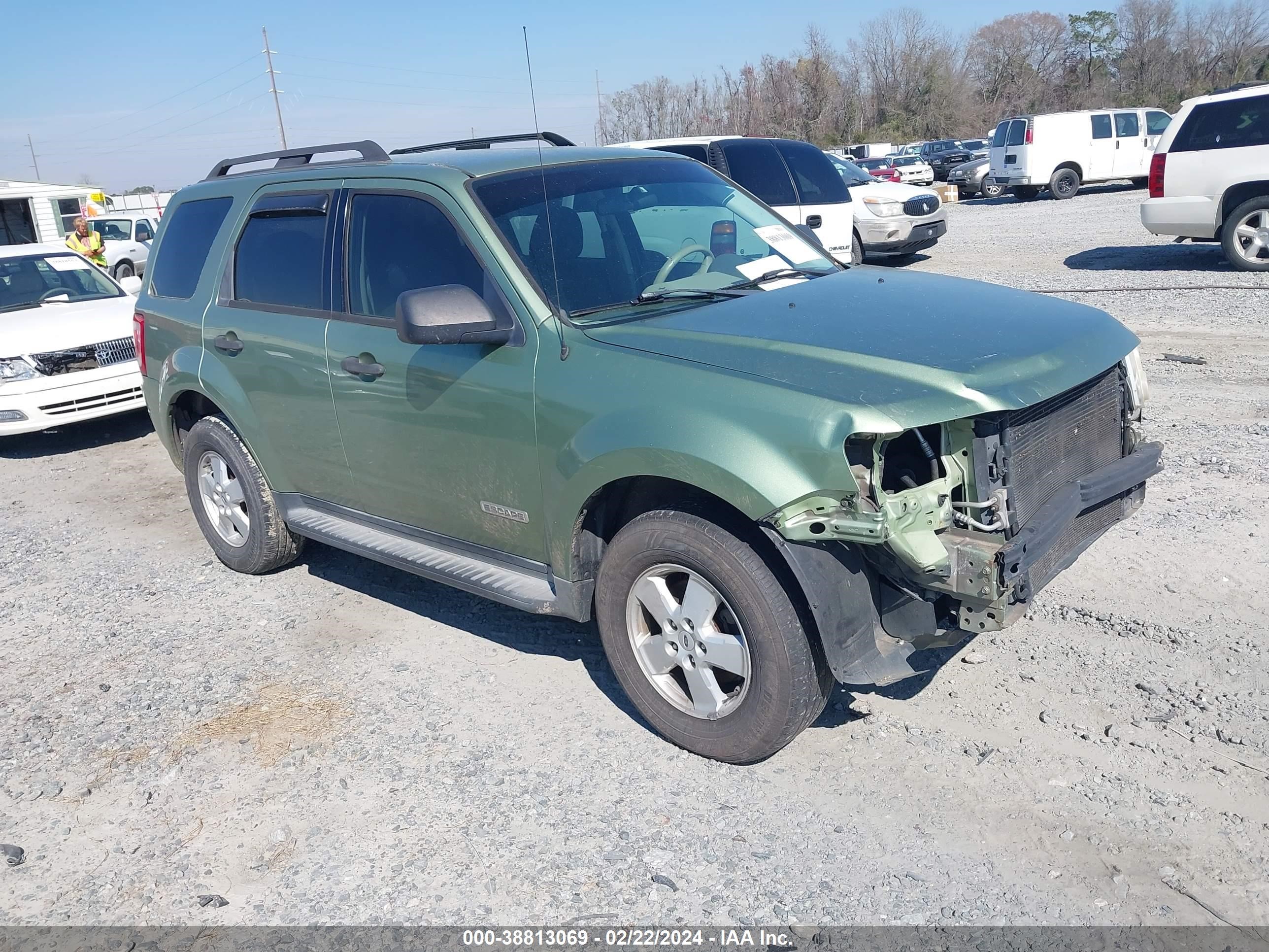 FORD ESCAPE 2008 1fmcu02z48kb00157