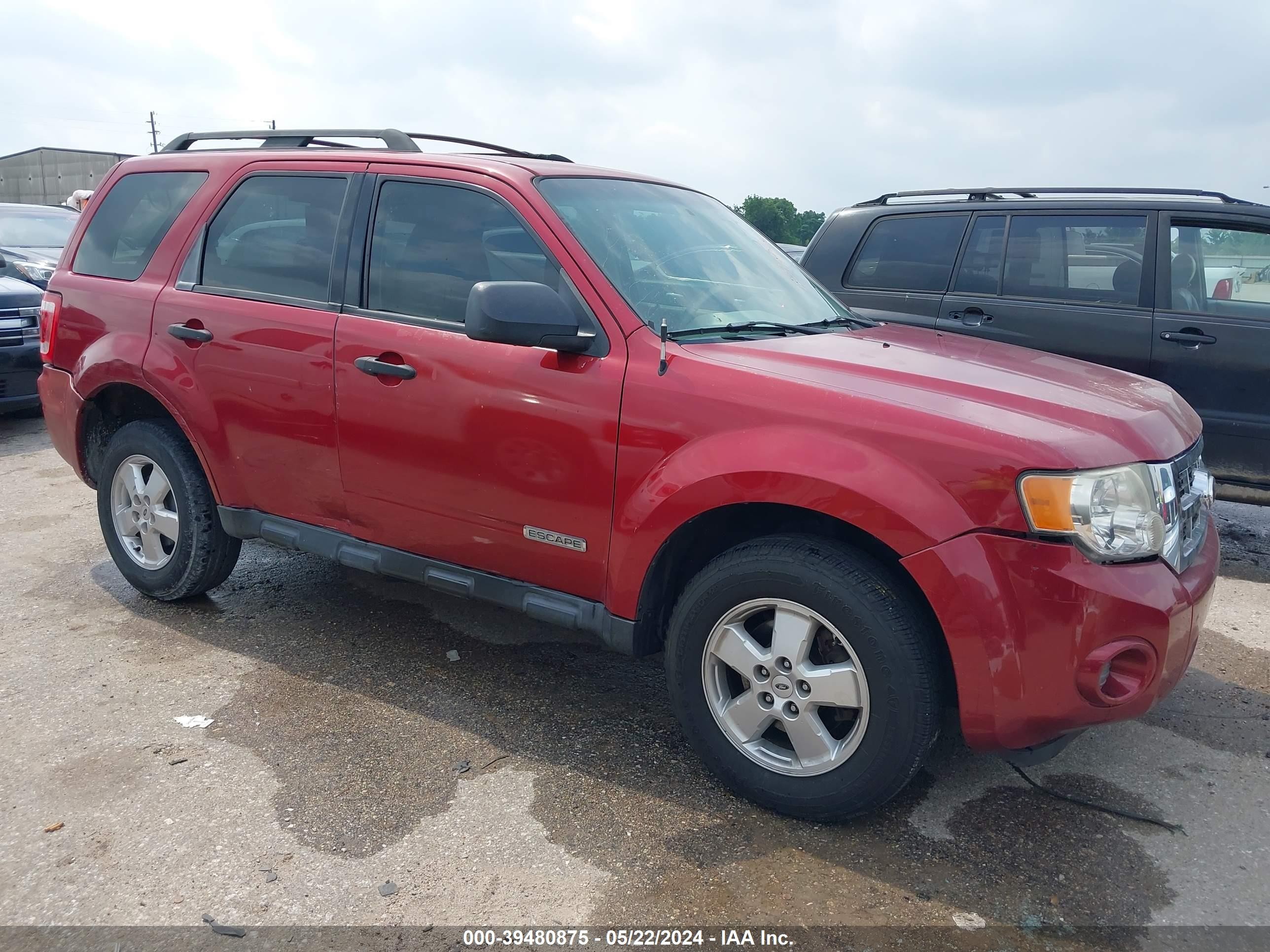 FORD ESCAPE 2008 1fmcu02z78kc93419