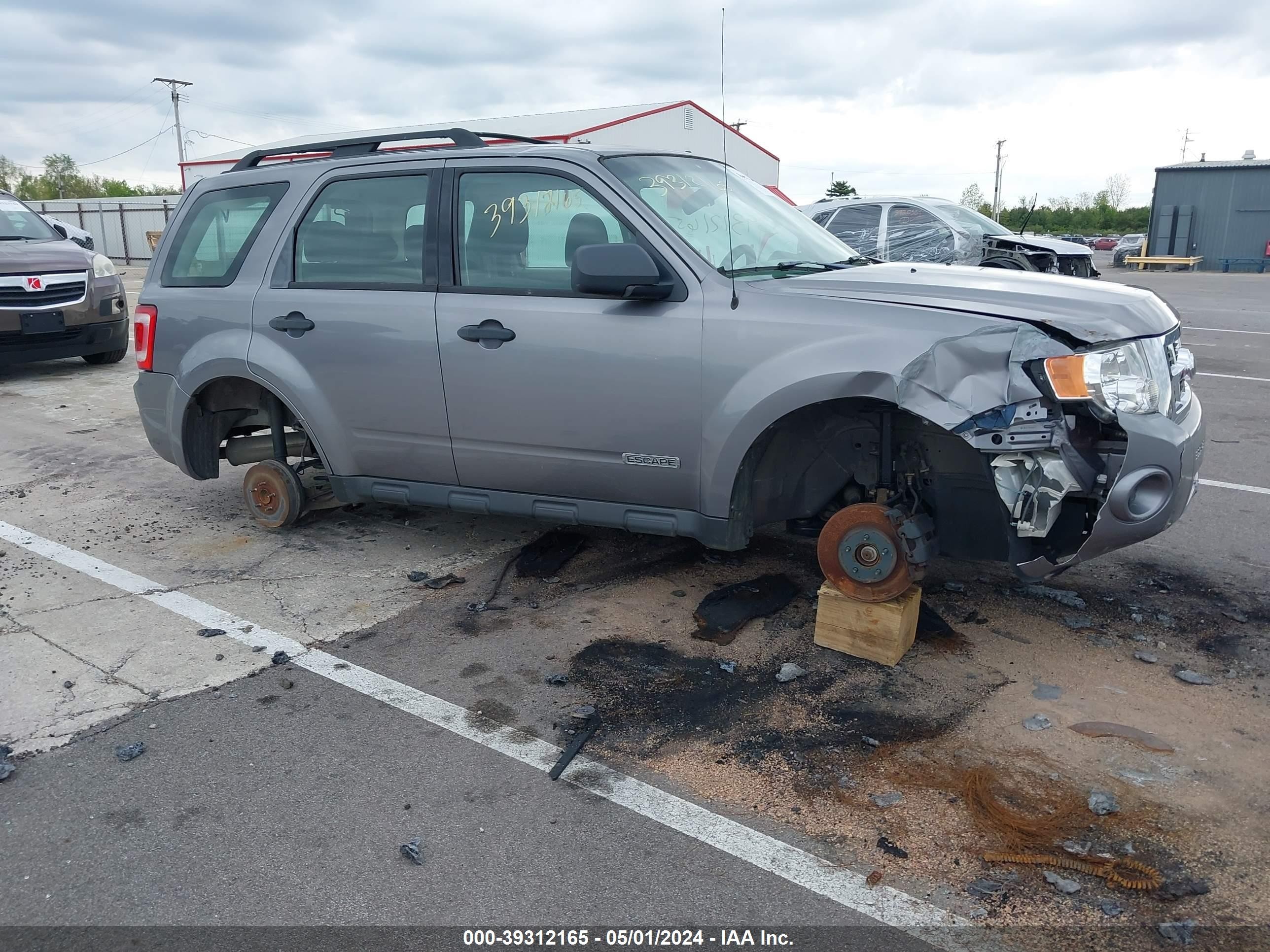 FORD ESCAPE 2008 1fmcu02z88ke31016