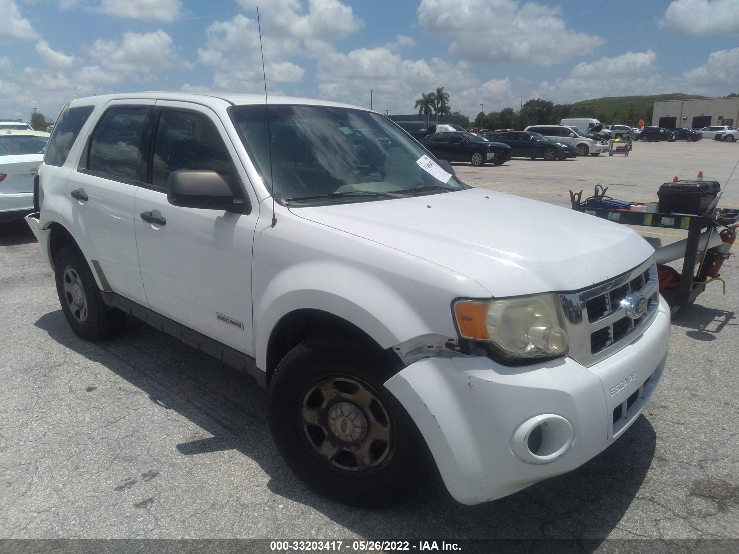 FORD ESCAPE 2008 1fmcu02zx8kb77812