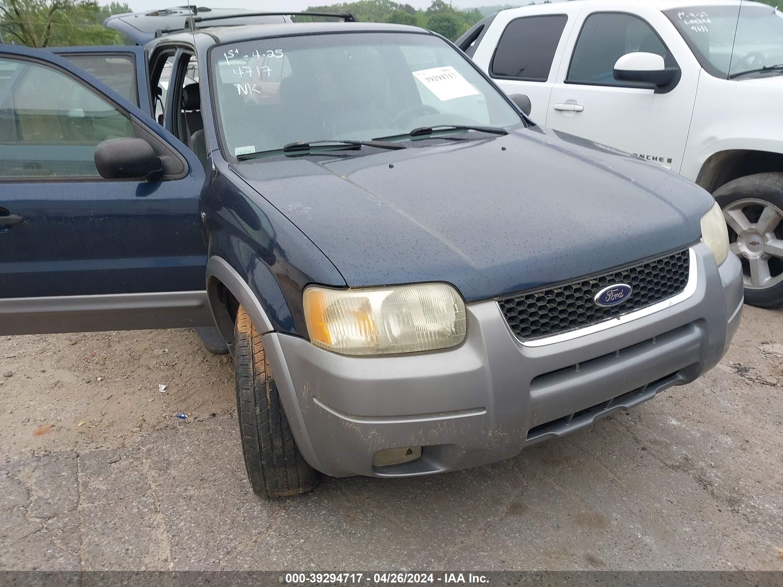 FORD ESCAPE 2002 1fmcu03102kd83446