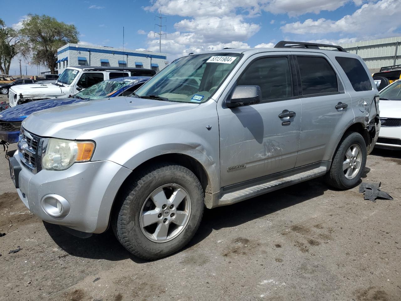 FORD ESCAPE 2008 1fmcu03108kb28160