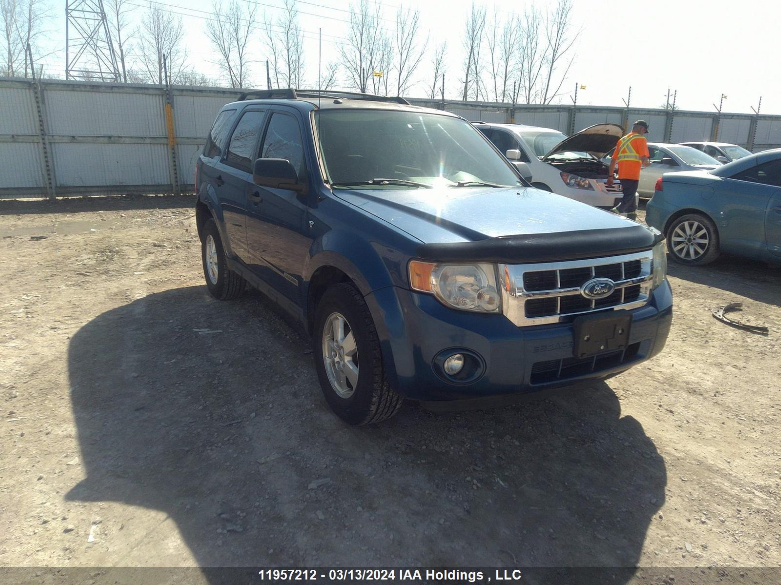 FORD ESCAPE 2008 1fmcu03118ka15642