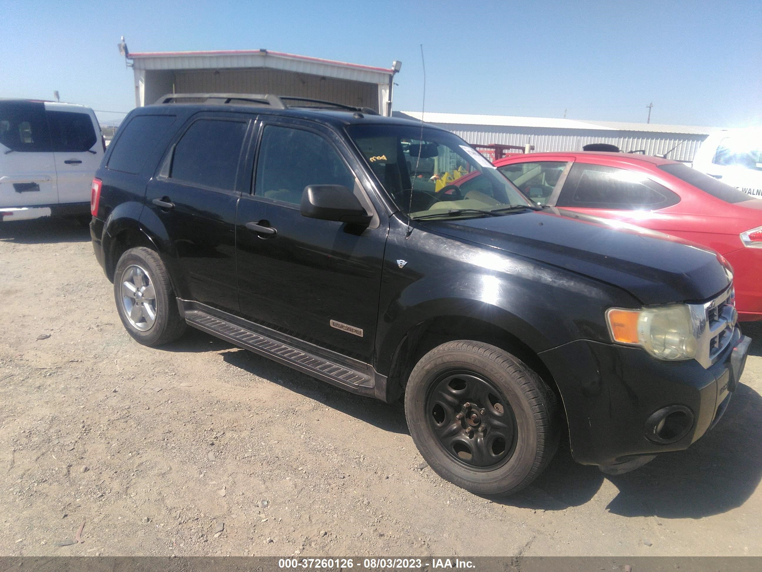 FORD ESCAPE 2008 1fmcu03118kd41943