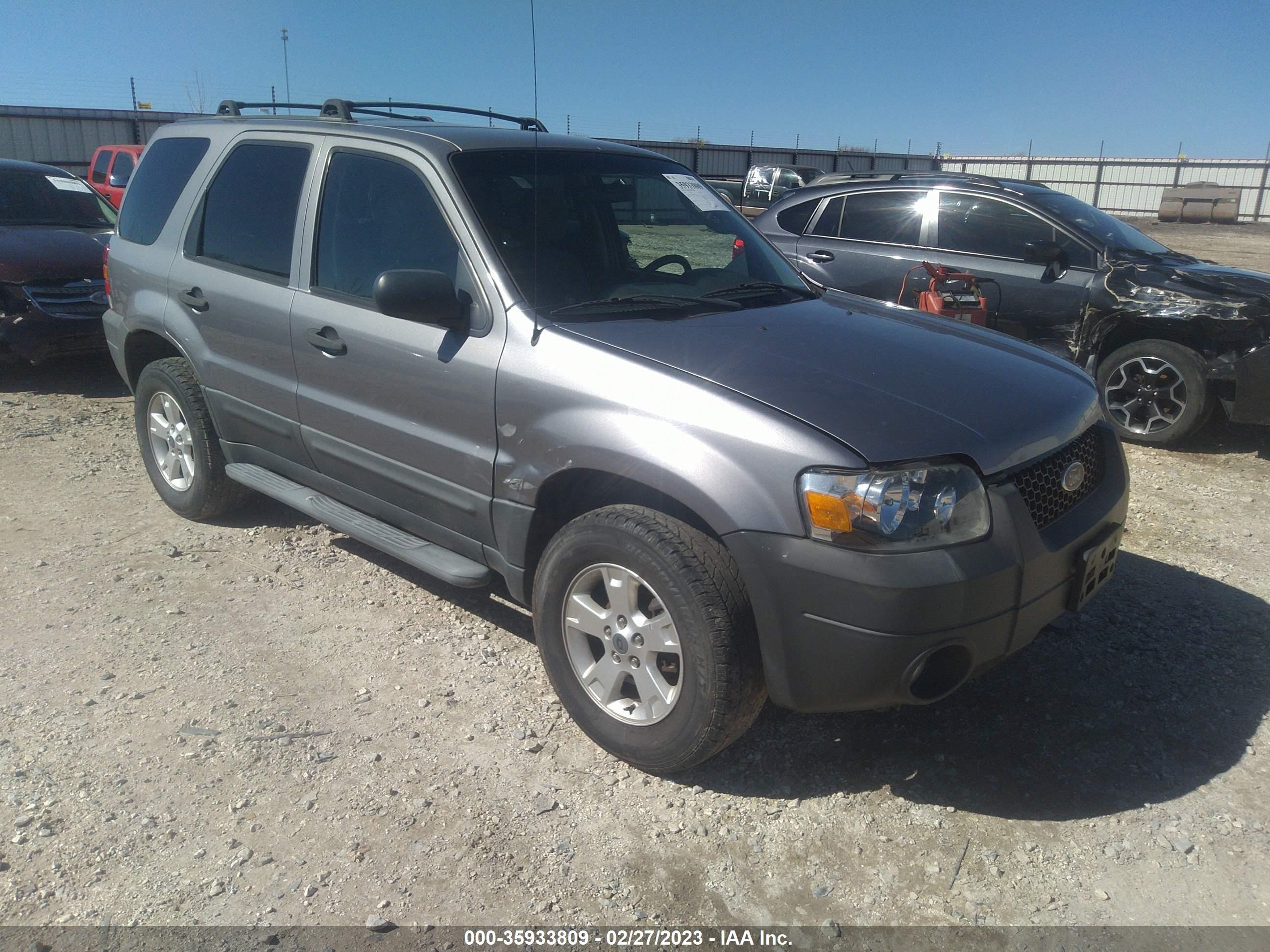 FORD ESCAPE 2007 1fmcu03127kb09298