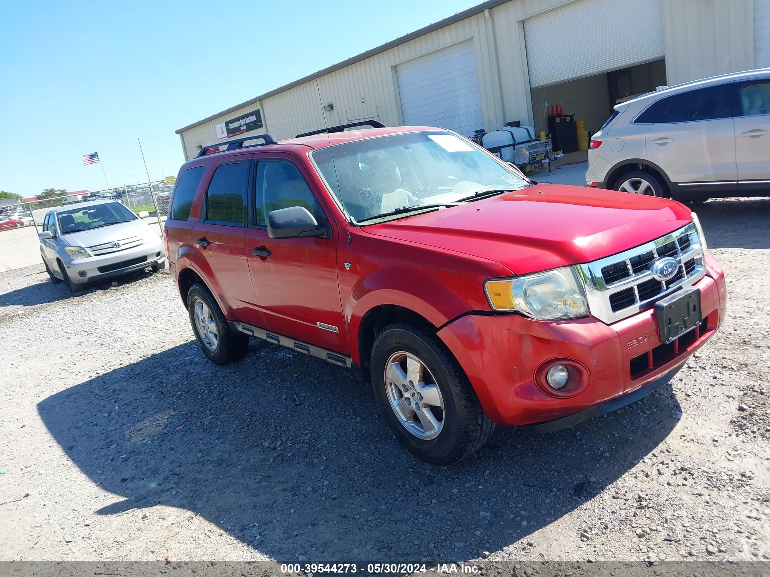 FORD ESCAPE 2008 1fmcu03128kc17129