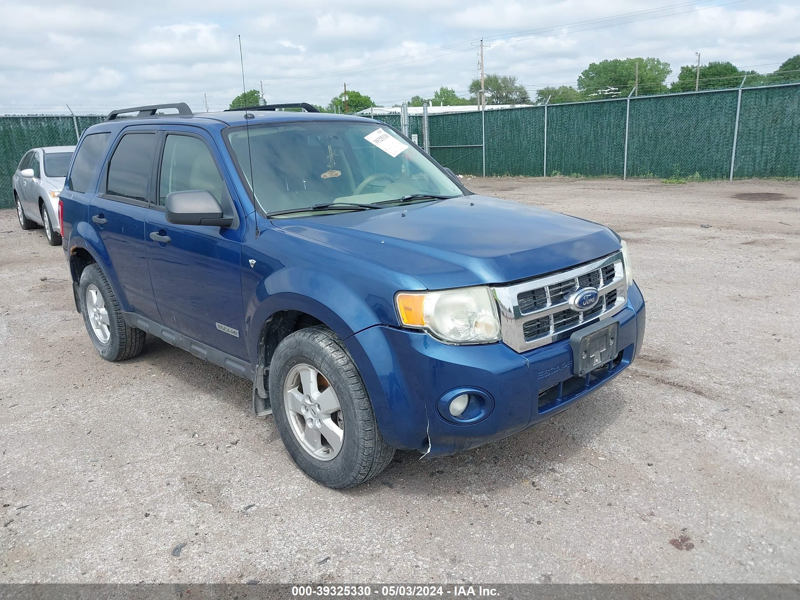 FORD ESCAPE 2008 1fmcu03138kd07552