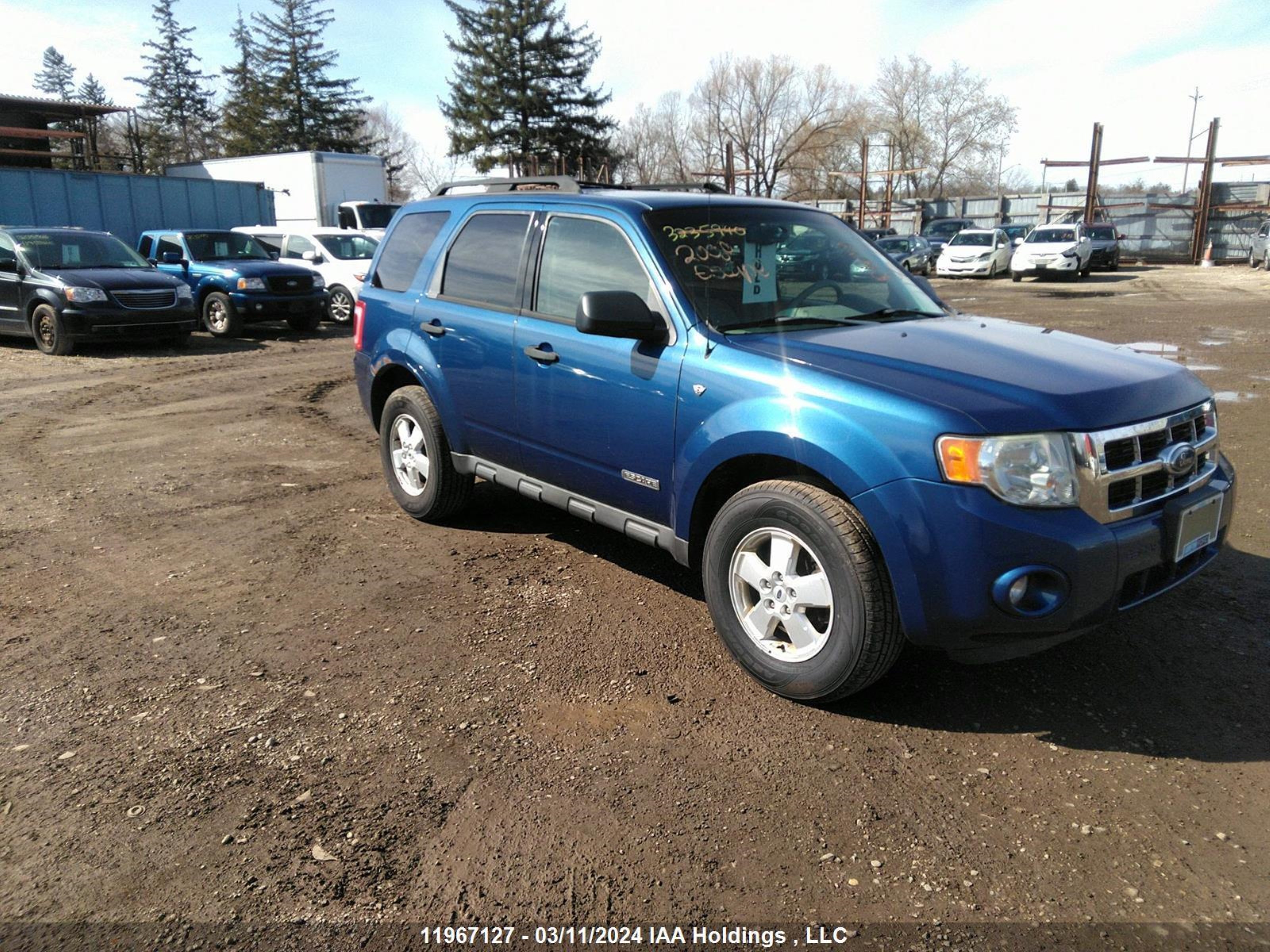 FORD ESCAPE 2008 1fmcu03148ka41247