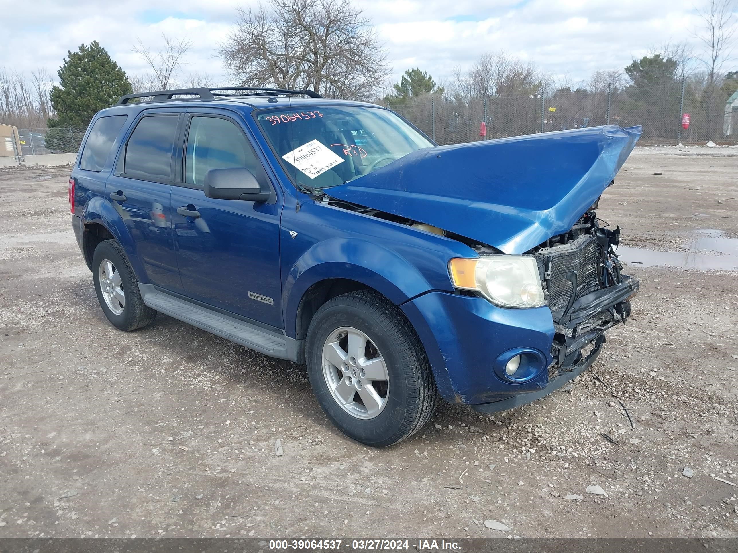 FORD ESCAPE 2008 1fmcu03148ke01925