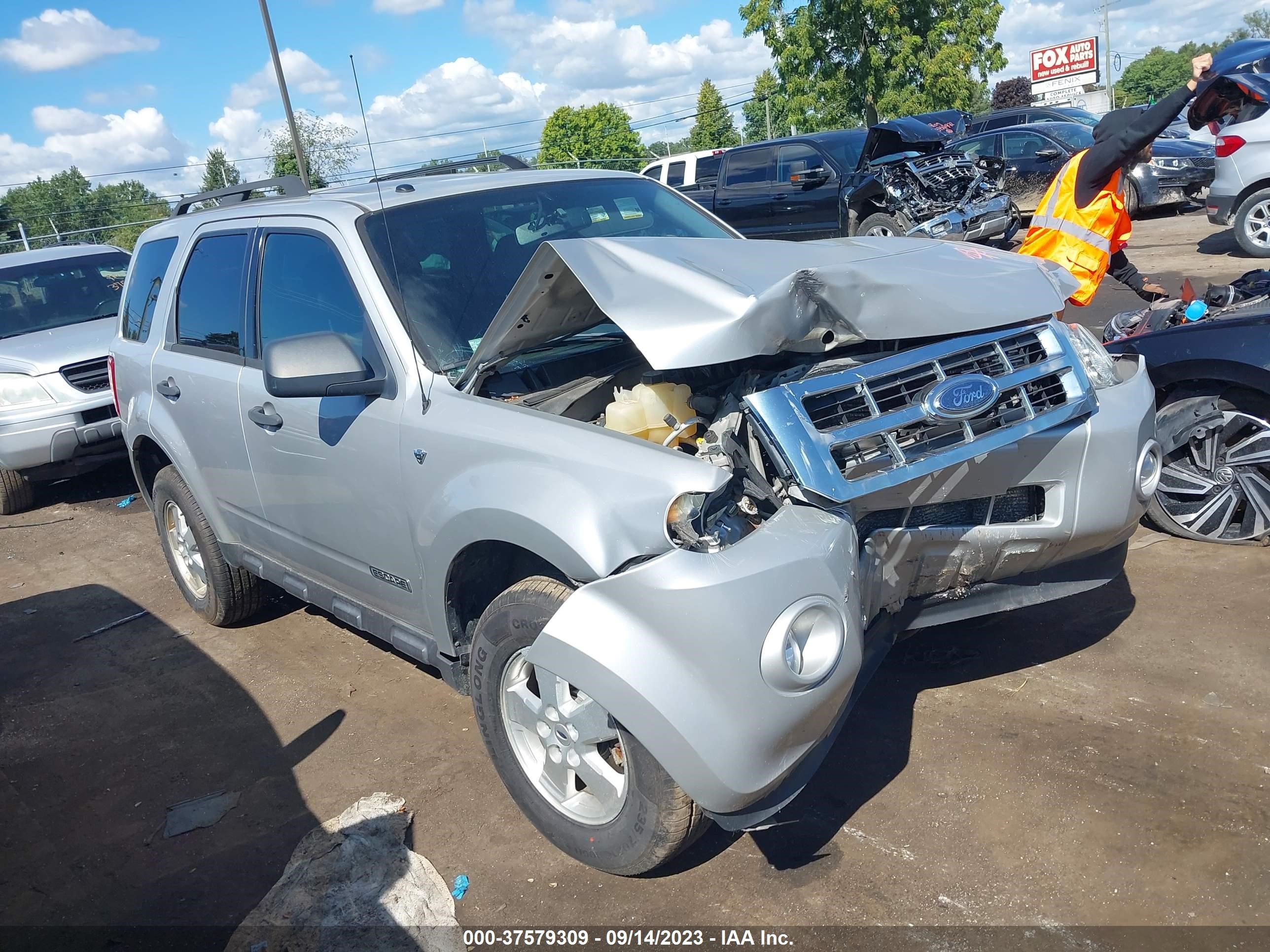 FORD ESCAPE 2008 1fmcu03148ke21317