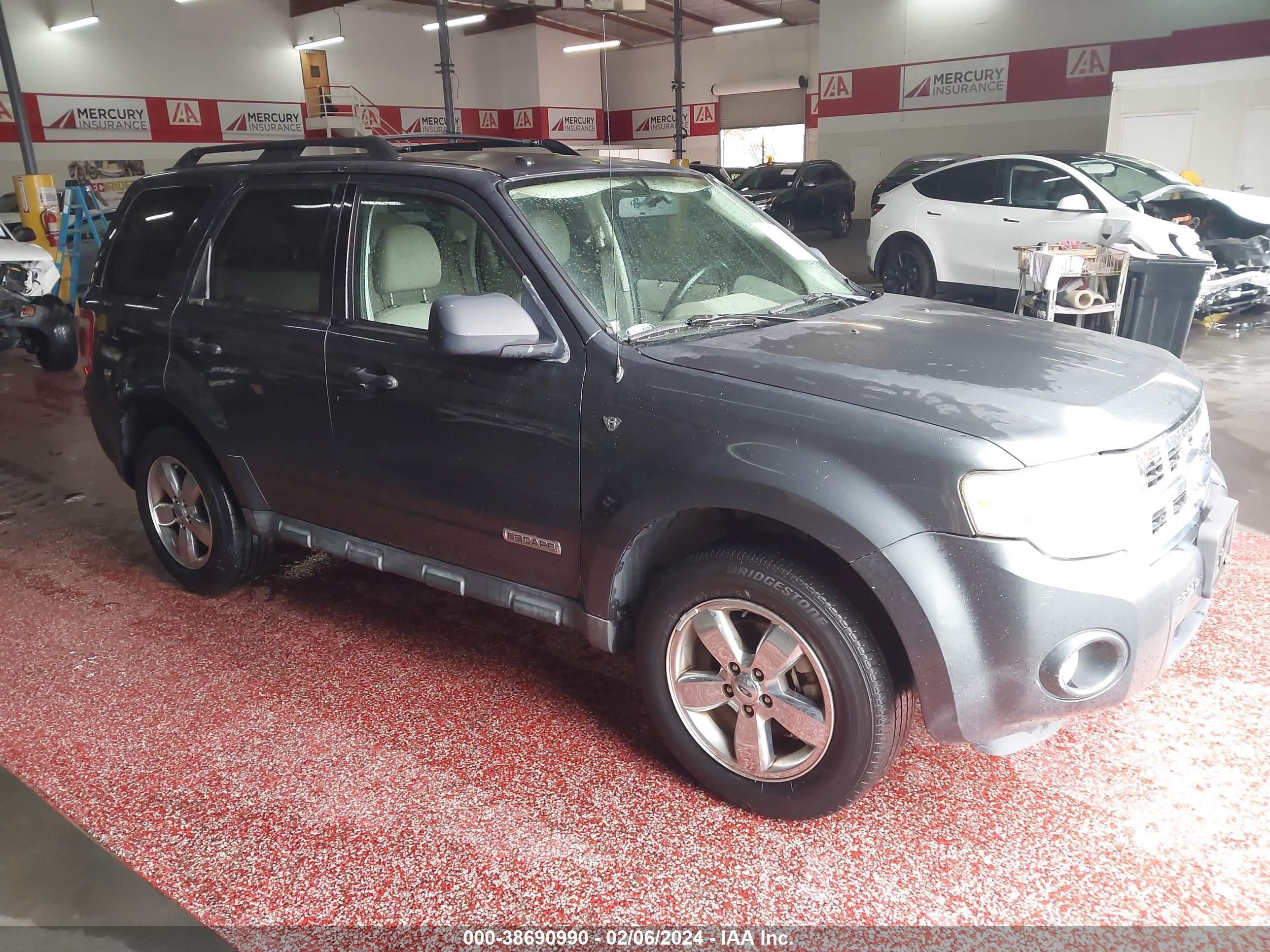 FORD ESCAPE 2008 1fmcu03158kd76789