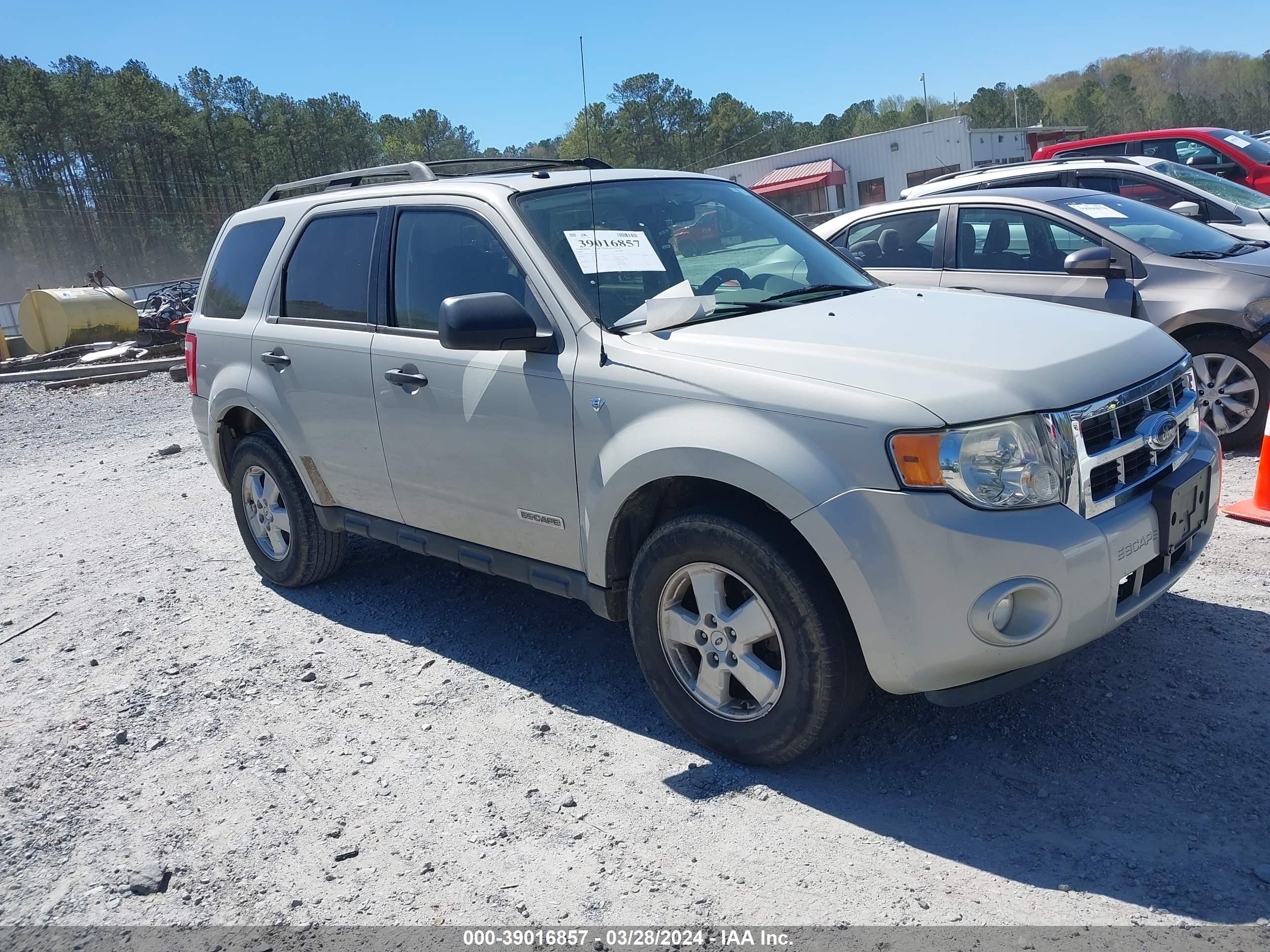 FORD ESCAPE 2008 1fmcu03168ke76061