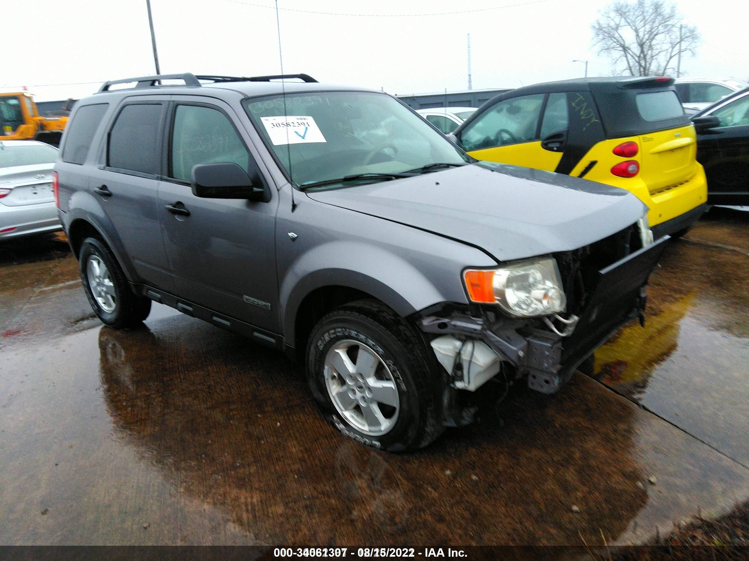 FORD ESCAPE 2008 1fmcu03178kc80842