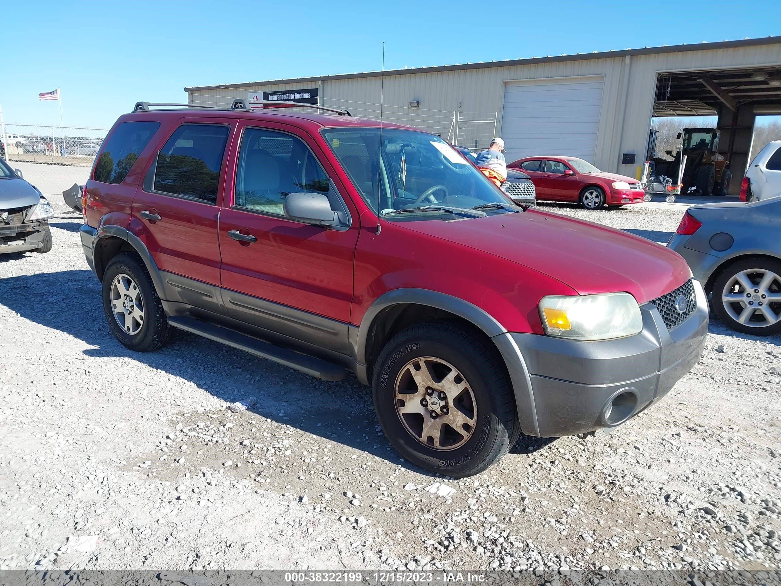 FORD ESCAPE 2005 1fmcu03185kb15703