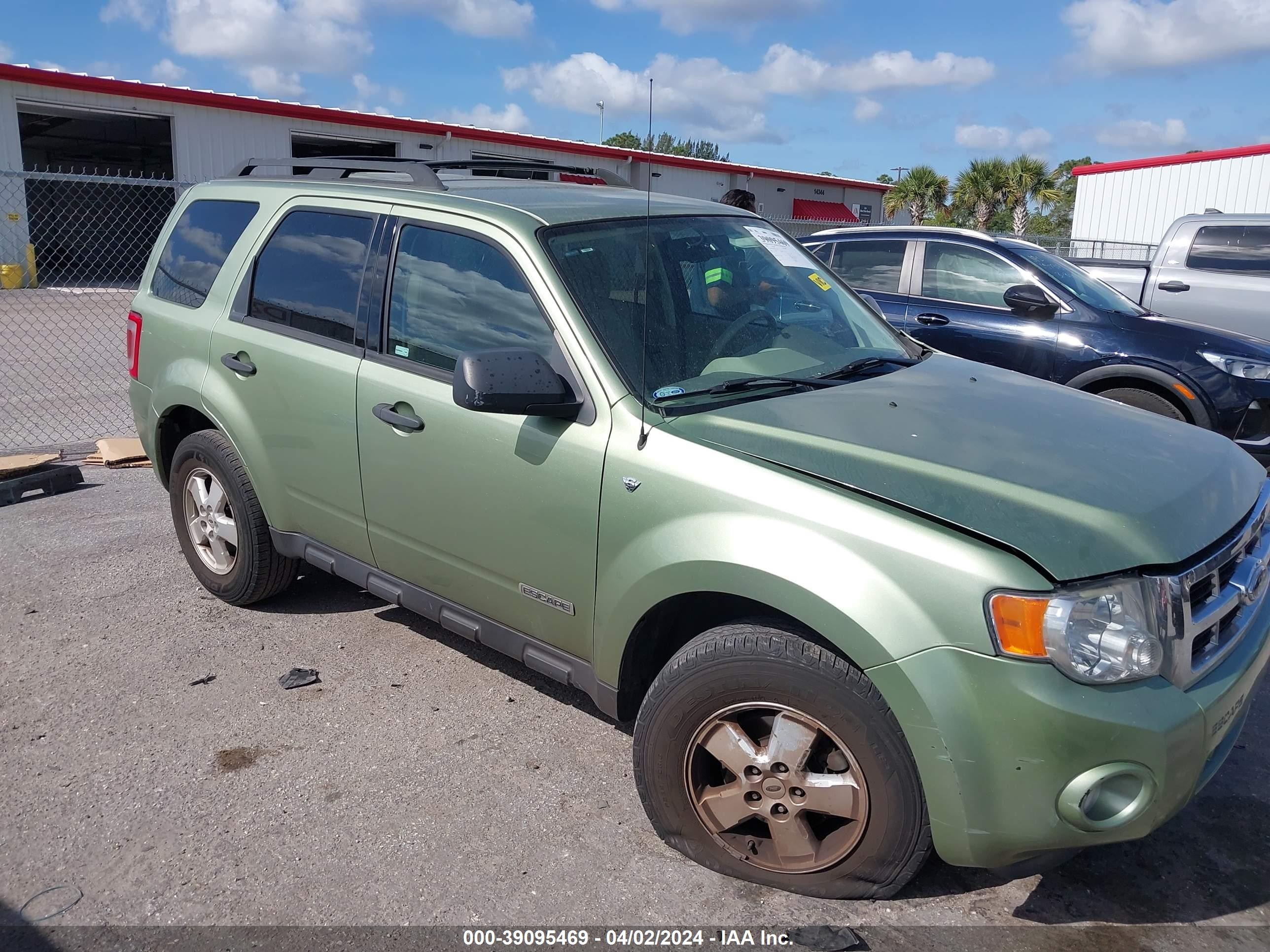 FORD ESCAPE 2008 1fmcu03188kc91767